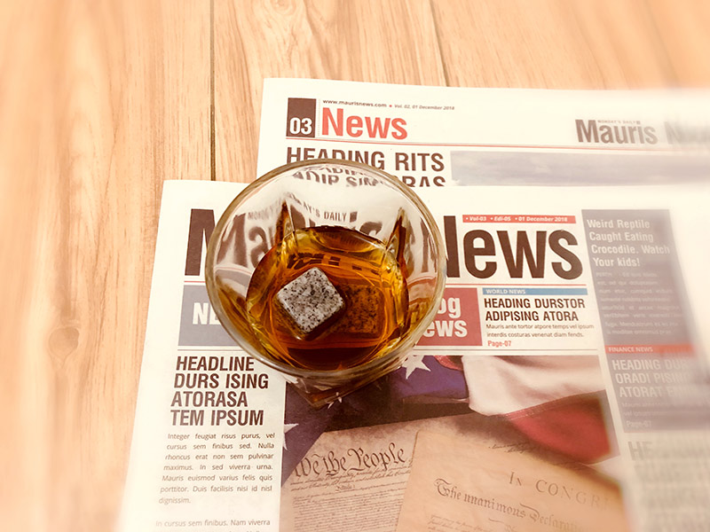 Verres de préparation de cubes de whisky de crâne d'ODM de CHINE