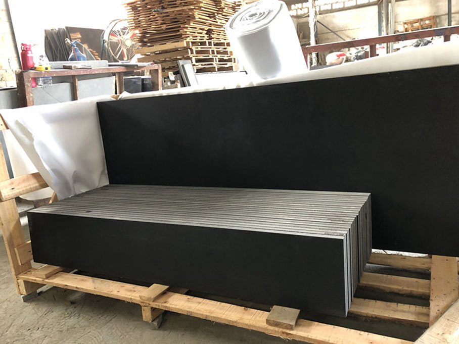 usine de comptoirs en granit noir mongol